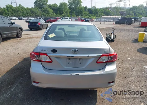 2012 Toyota Corolla Le from USA, damaged, VIN 2T1BU4EE1CC772381